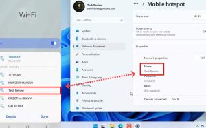 Mobile Hotspot Windows 11