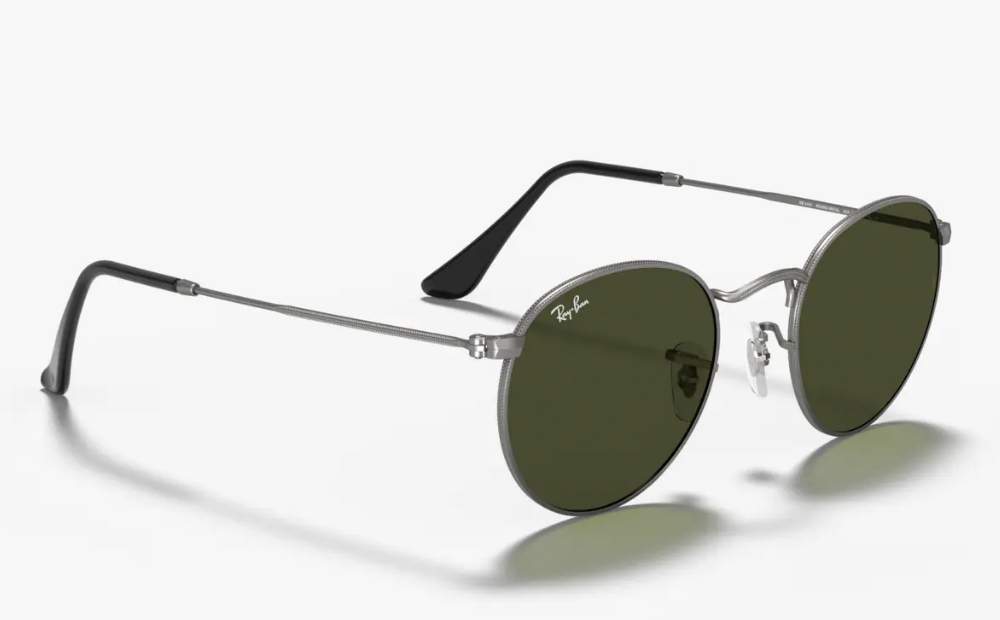 Ray Ban RB3447 Round Metal Sunglasses