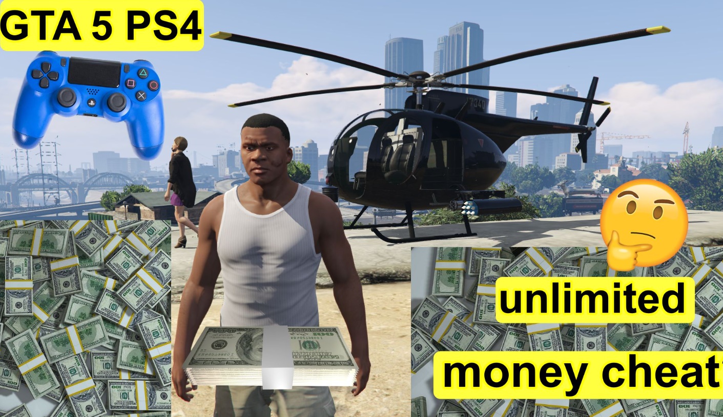 PS4 GTA 5 Cheat Codes Money