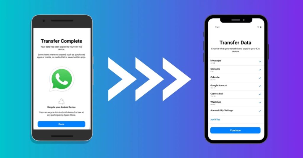 Move WhatsApp From Android To iPhone Free