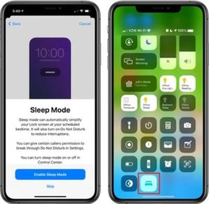 iPhone Sleep Mode