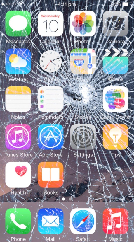 Top 10 Broken Screen Wallpaper 4K for Free iPhone 2024