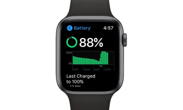 apple watch battery life series 6