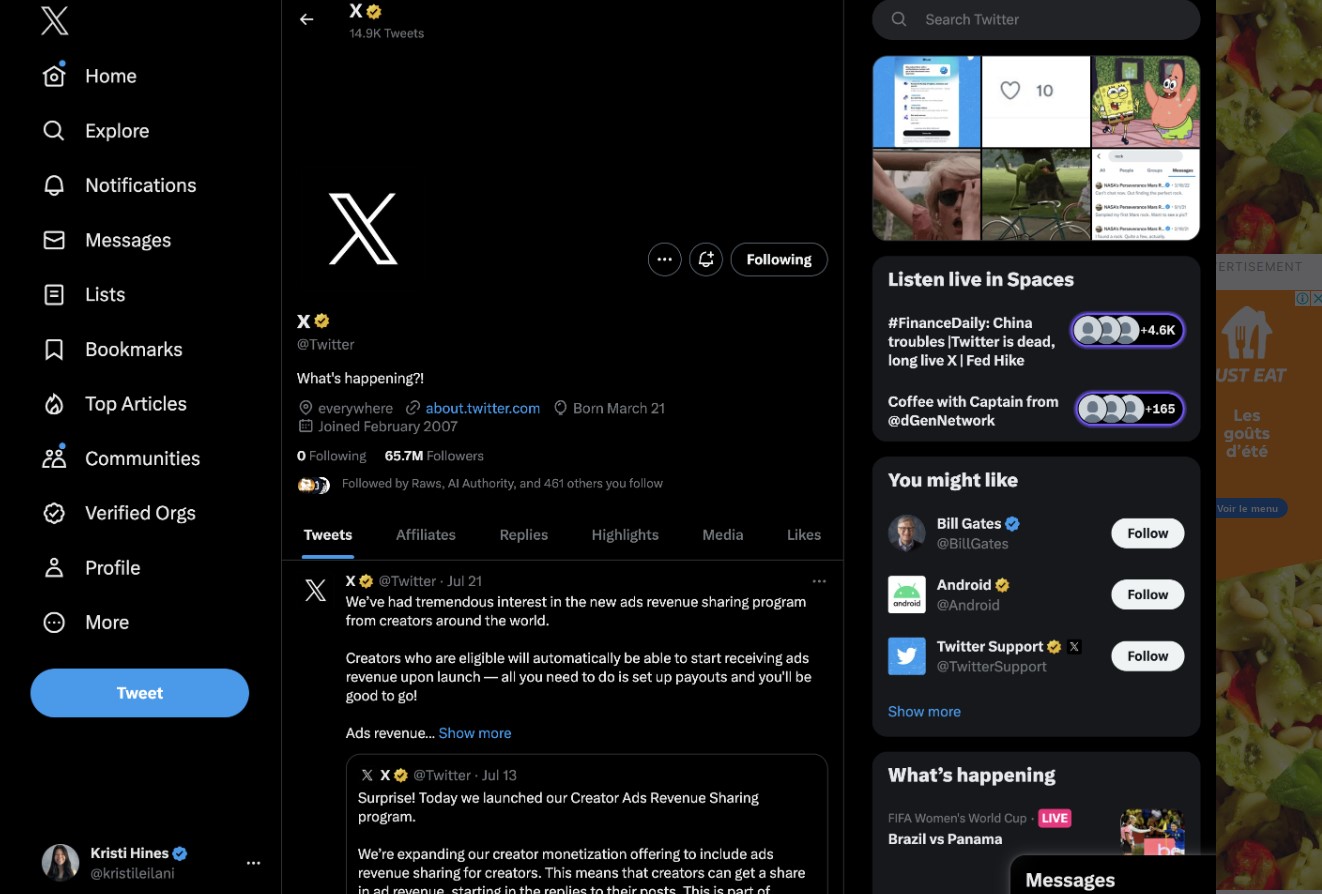 X Twitter App