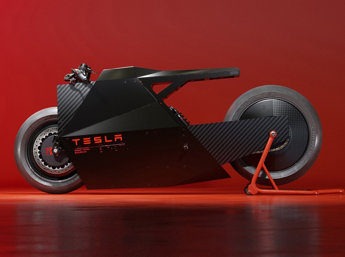 Tesla Electric Motorcycle